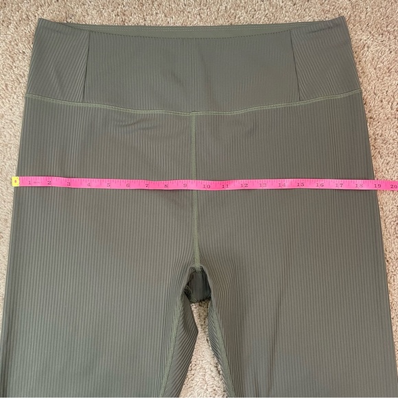 Girlfriend Collective Cypress RIB High-Rise 7/8 Ribbed Leggings Plus Size XXXL - Picture 10 of 15